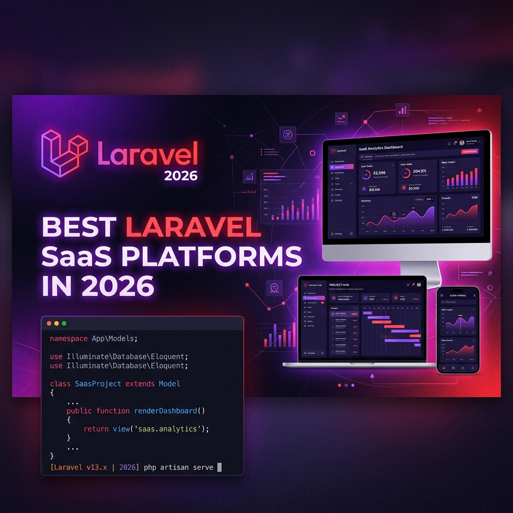 Best SaaS Platforms Built with Laravel for 2026: Features, Benefits & Why Laravel Leads