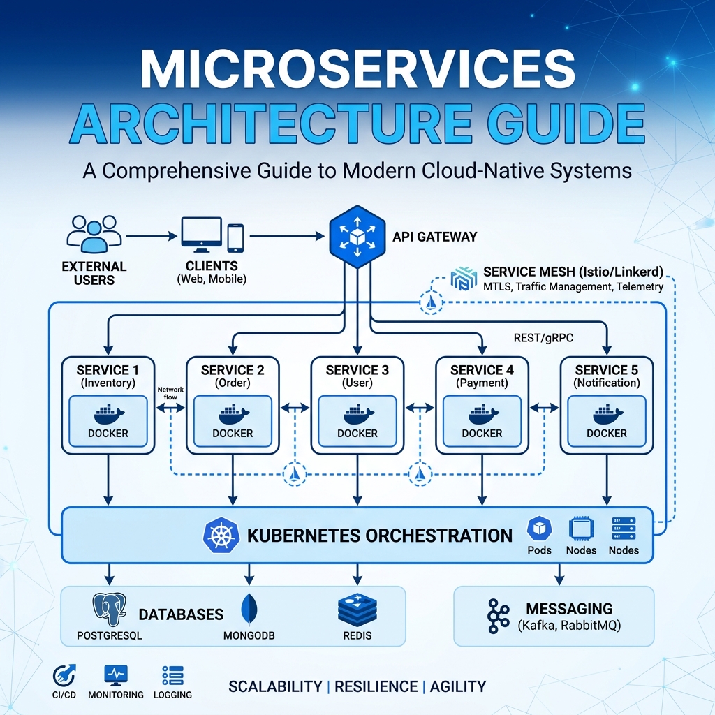 The Ultimate Guide to Microservices Architecture for Modern Businesses in 2025