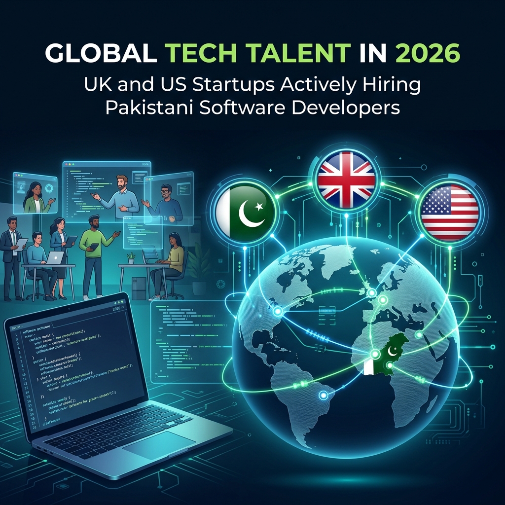Why UK & US Startups Are Hiring Pakistani Developers in 2026